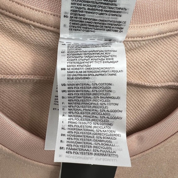 Adidas x Zoe Saldana Women's T-shirt Dress Ash Pearl Size M - Picture 6 of 6